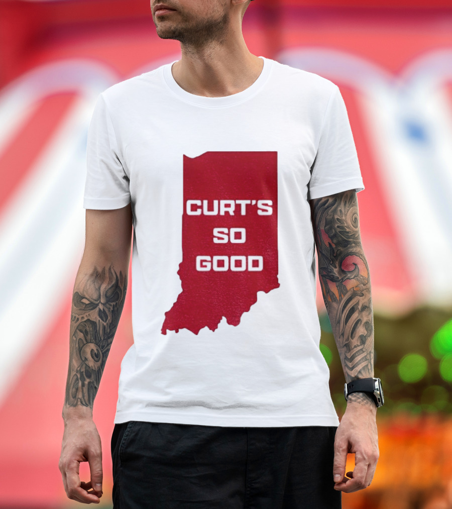 Indiana Hoosier Football Curt's So Good T-Shirt
