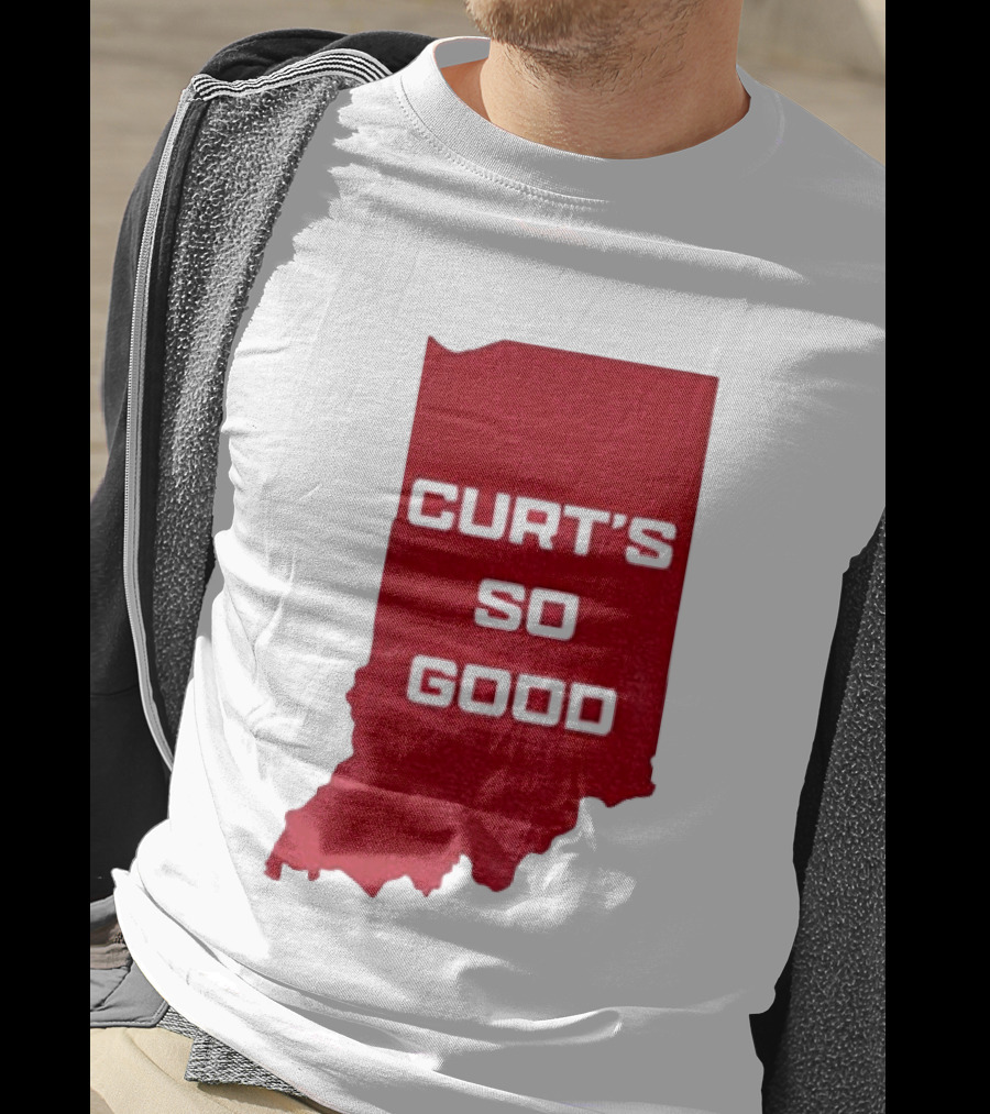Indiana Hoosier Football Curt's So Good T-Shirt