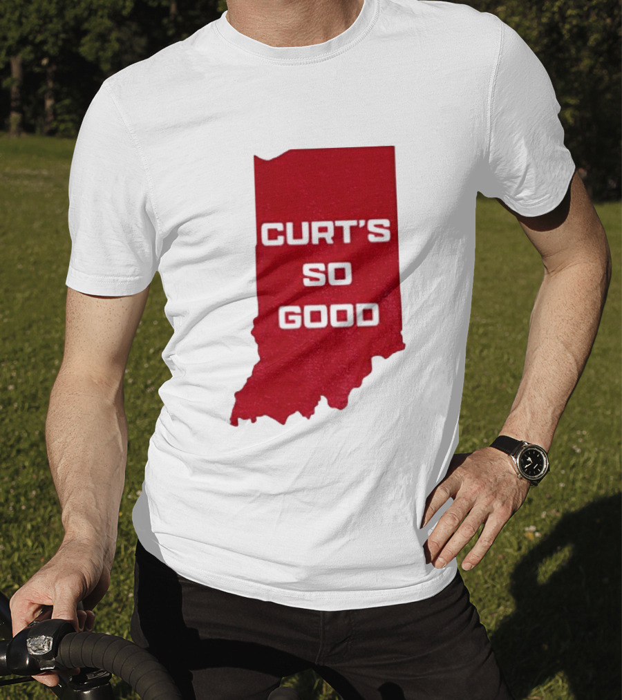 Indiana Hoosier Football Curt's So Good T-Shirt