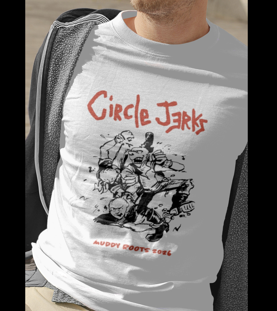 Circle Jerks Muddy Roots 2026 September Festival Exclusive T-Shirt
