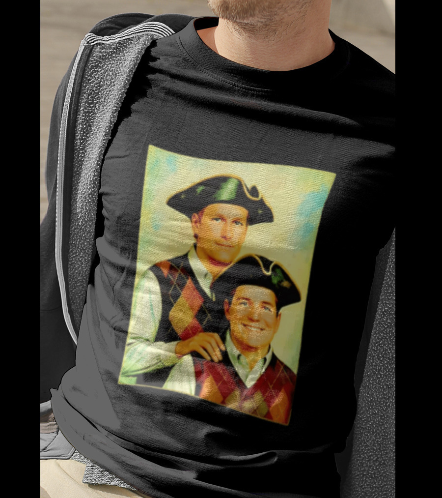 Bill Belichick Tom Brady New England Patriots Colonial Style Historical T-Shirt