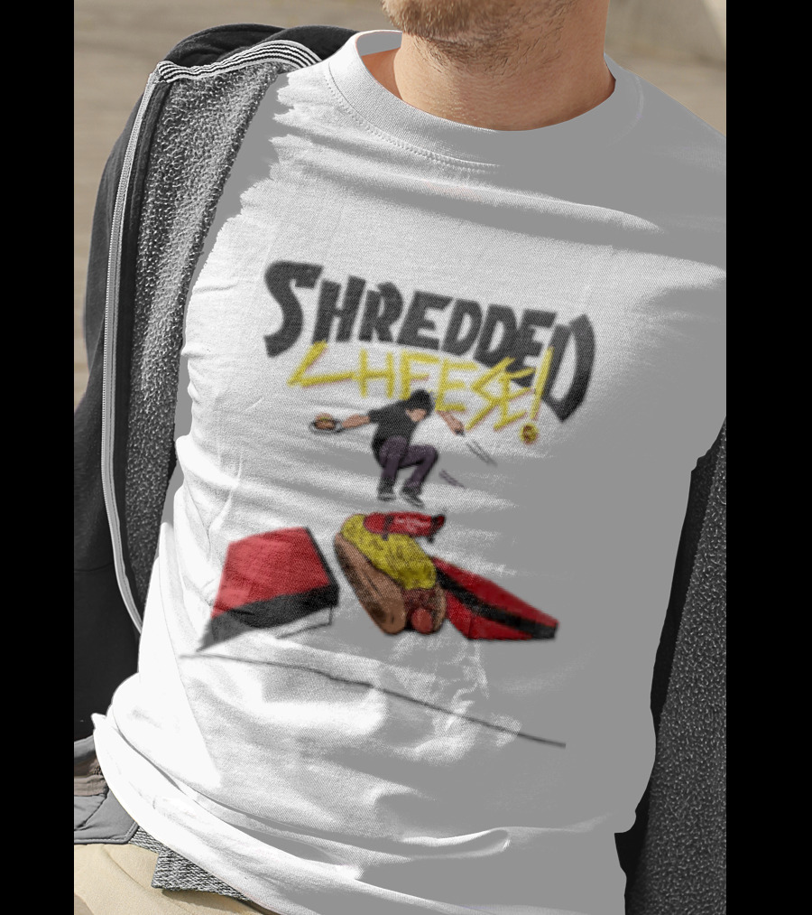 Shredded Cheese Chili Skateboard Camp Washington T-Shirt