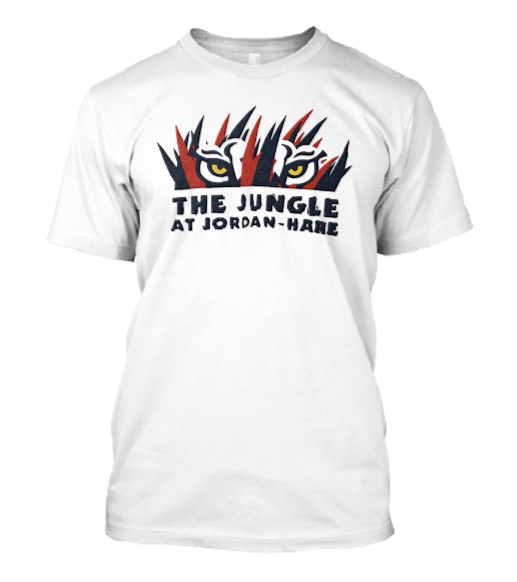 The Jungle At Jordan Hare Auburn University Tigers Football Eyes T-Shirt