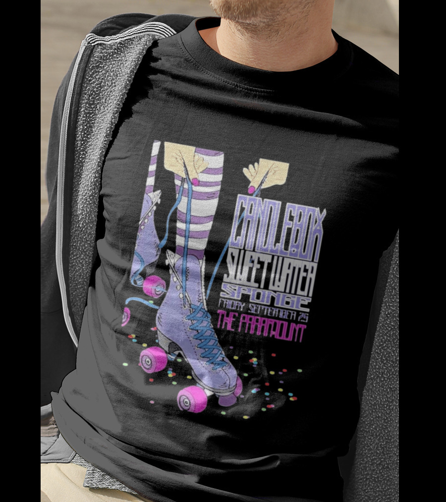 Candlebox Sweetwater Sponge September 26 2026 The Paramount Roller Skates Event T-Shirt