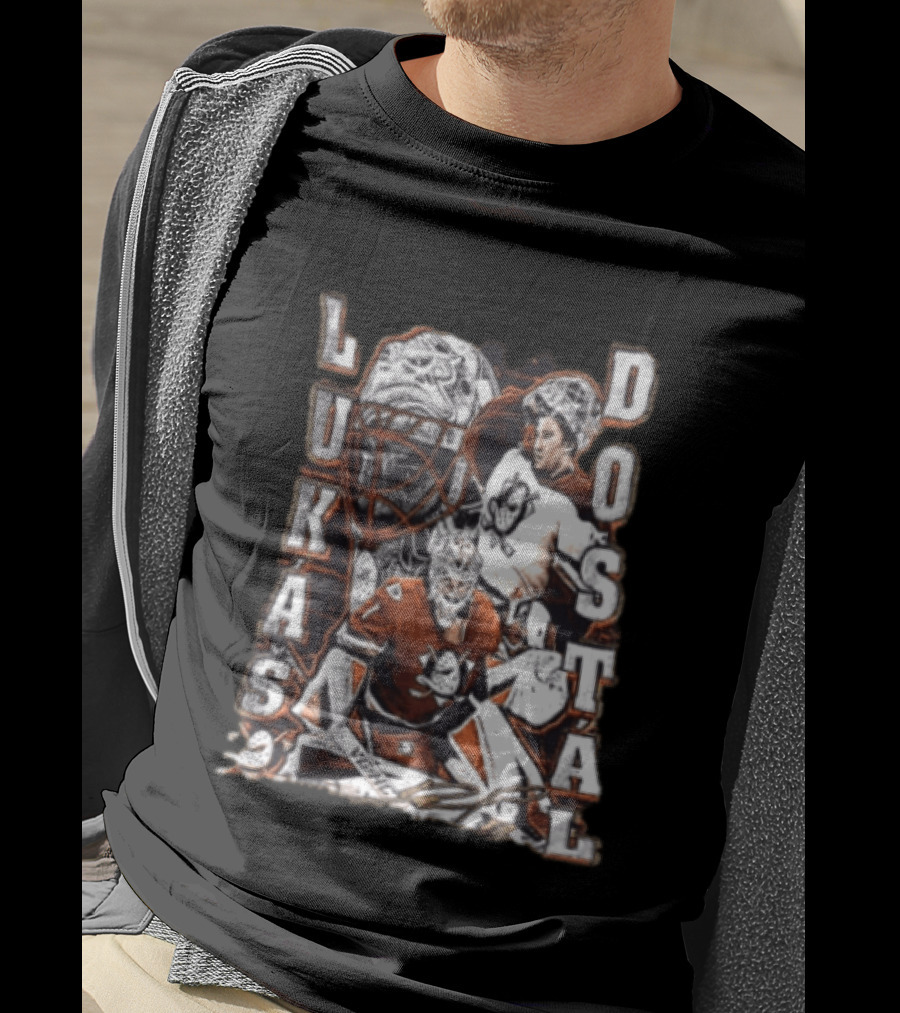 Lukas Dostal Ice Hockey Goalie Champion T-Shirt