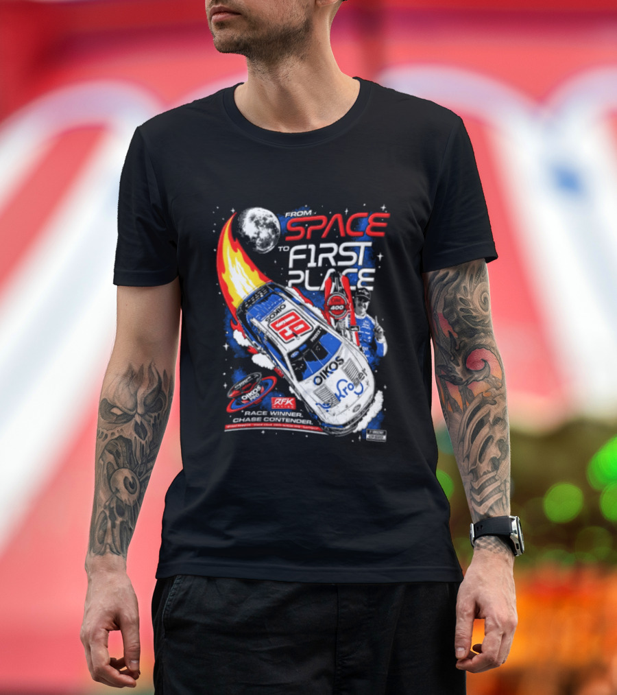 Space To First Place Daytona RFK Racing 2023 NASCAR Win T-Shirt
