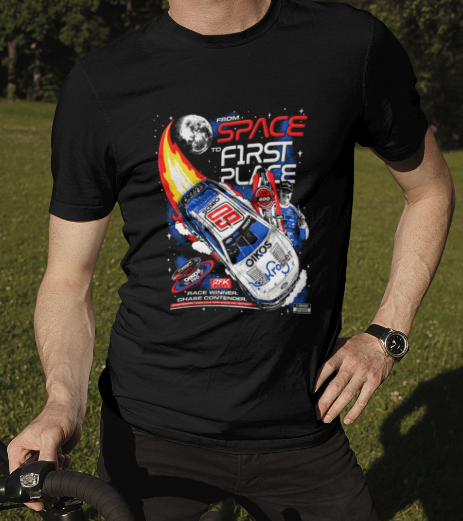 Space To First Place Daytona RFK Racing 2023 NASCAR Win T-Shirt