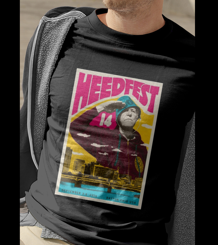 HeedFest 14 September 3 6 2026 Dayton Ohio USA T-Shirt