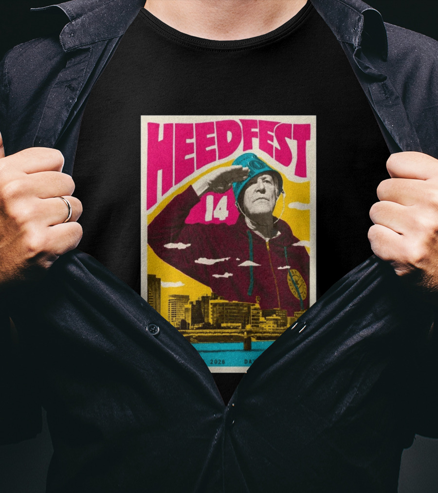 HeedFest 14 September 3 6 2026 Dayton Ohio USA T-Shirt