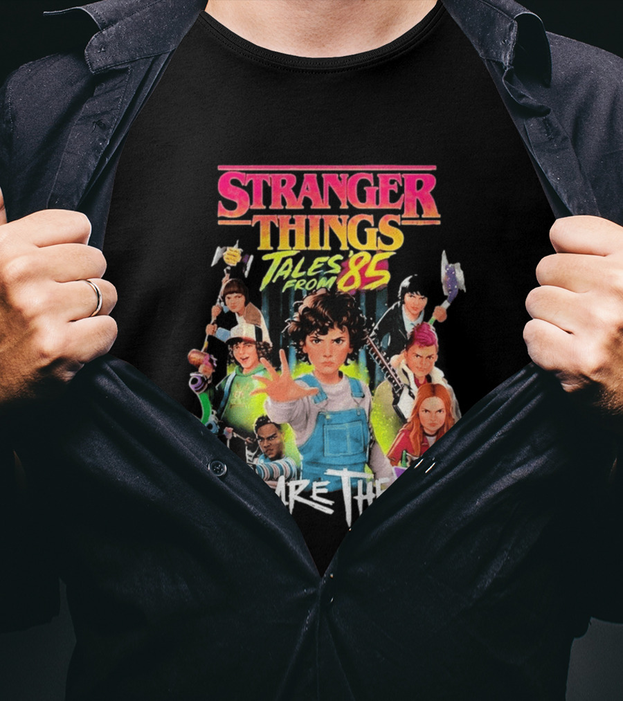 Stranger Things Tales From 85 We Are The Hellfire Club Characters And Adventure T-Shirt