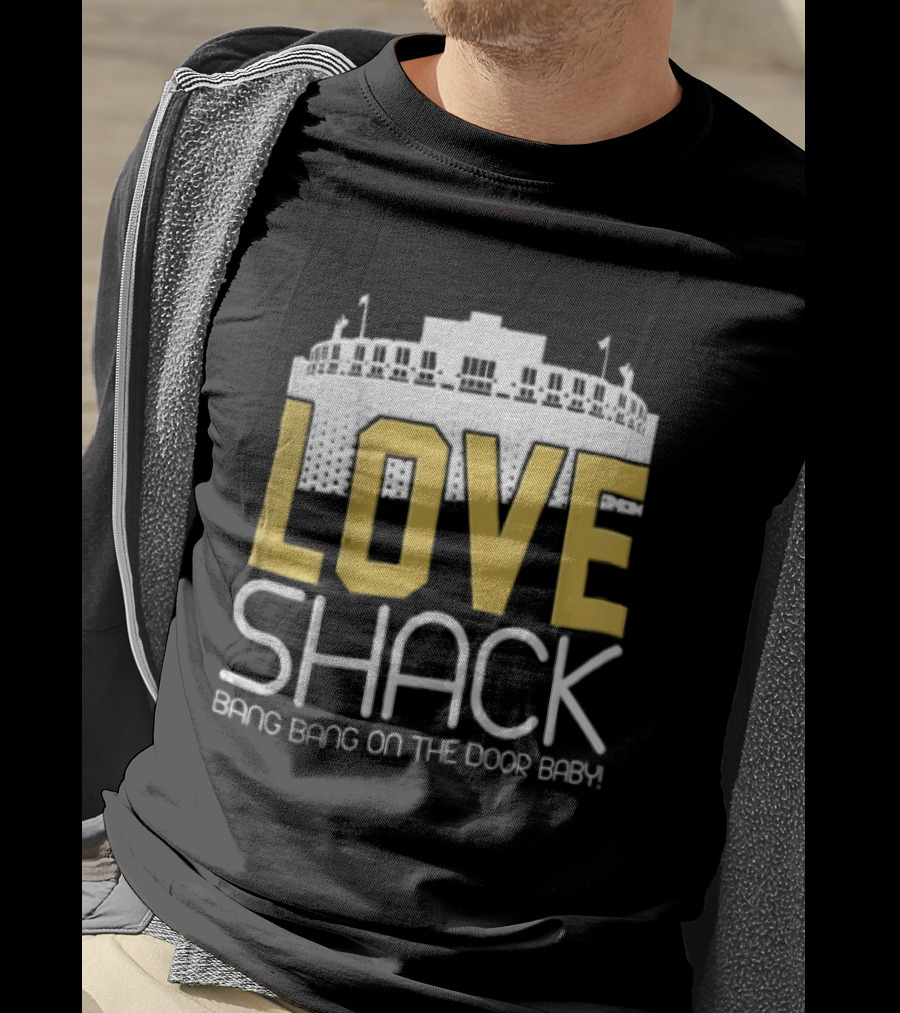 Jordan Love Lambeau Field Love Shack Quarterback Bang Bang T-Shirt