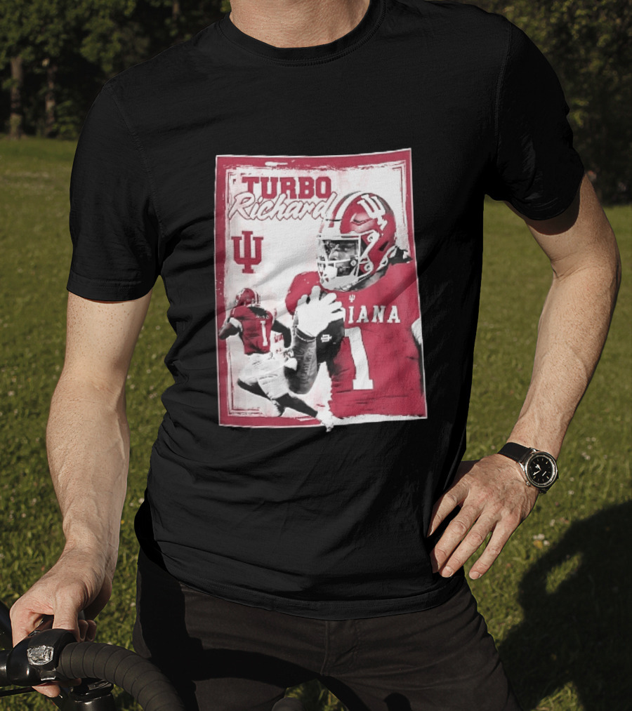 Turbo Richard Indiana Football Player IU Sports Helmets T-Shirt