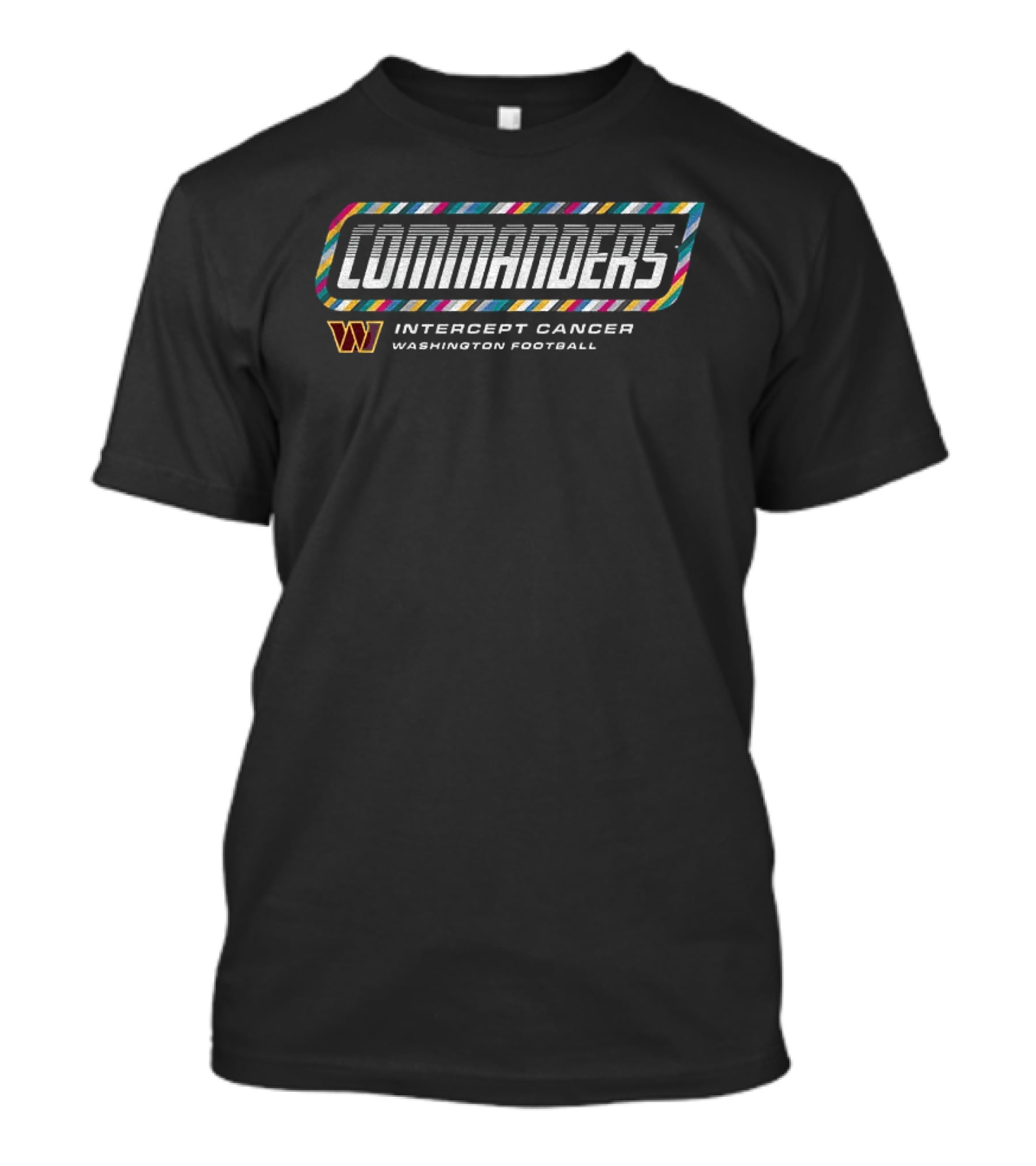 Washington Commanders Intercept Cancer Washington Football 2026 Crucial Catch T-Shirt