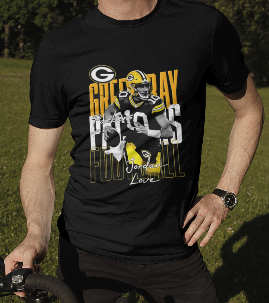Green Bay Packers Football Jordan Love T-Shirt
