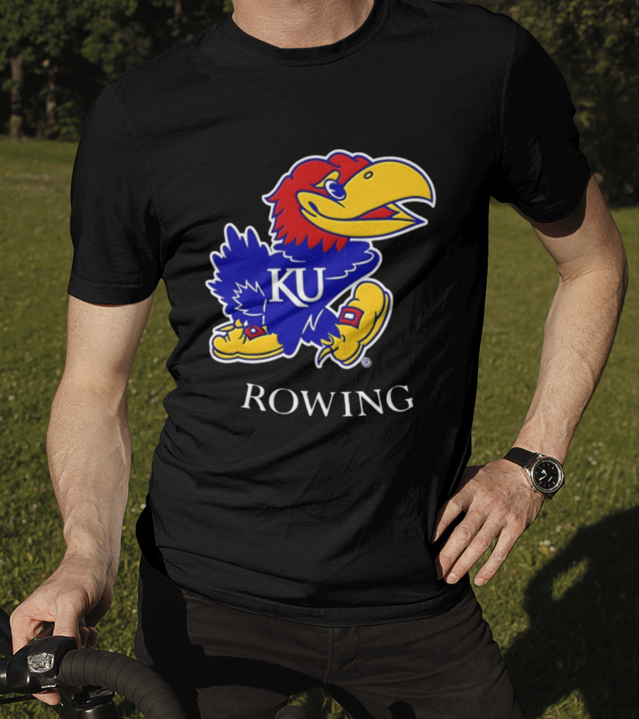 Kansas Jayhawks KU Rowing T-Shirt