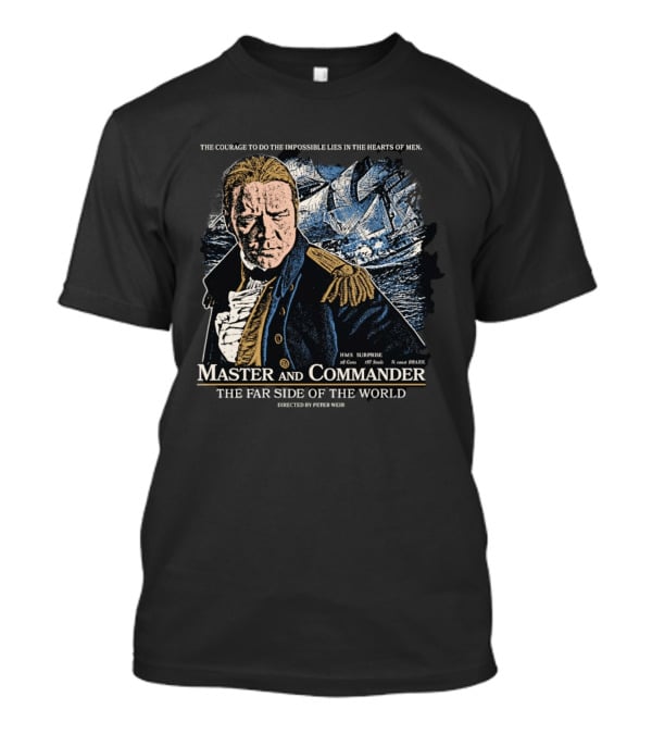 Master And Commander The Far Side Of The World HMS Surprise T-Shirt