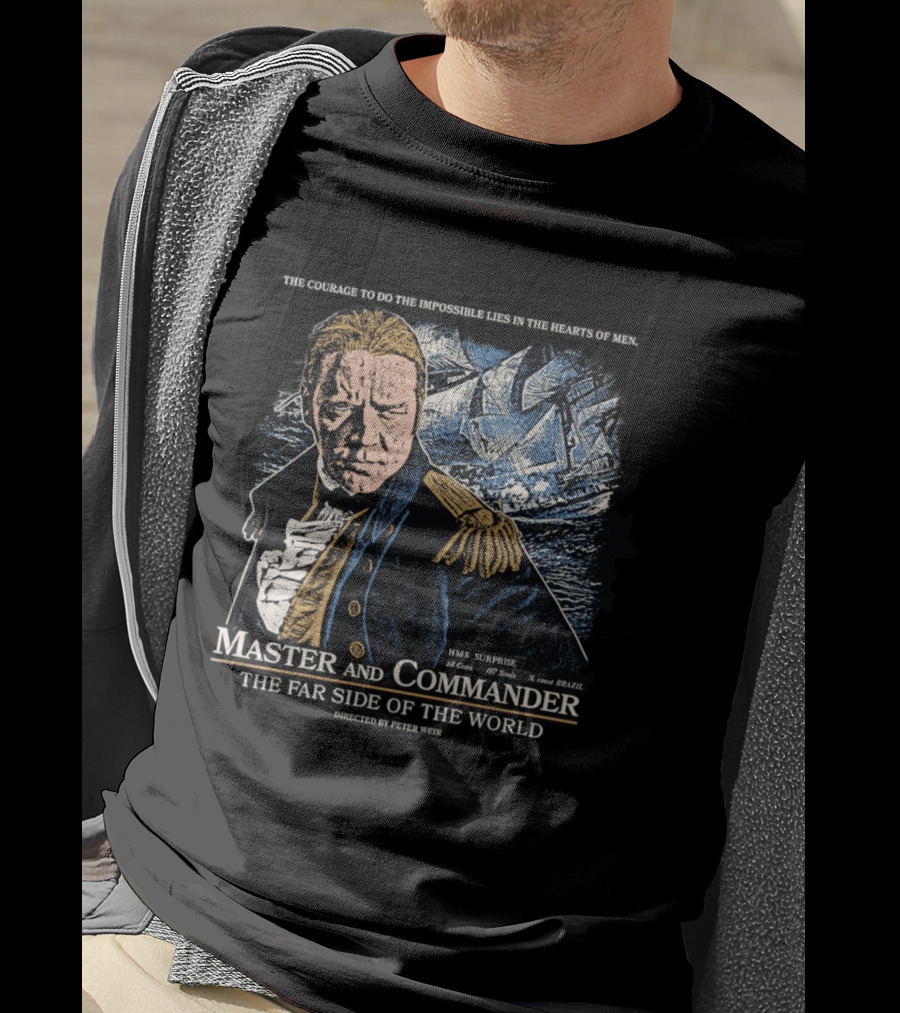 Master And Commander The Far Side Of The World HMS Surprise T-Shirt