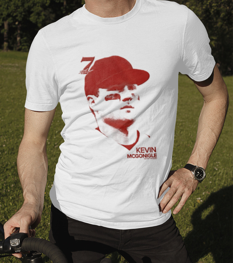 Kevin McGonigle Detroit Tigers MLB Lineage Series T-Shirt