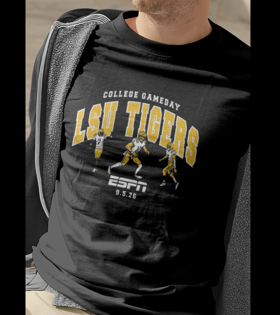 College Gameday LSU Tigers Football ESPN 9.5.26 T-Shirt