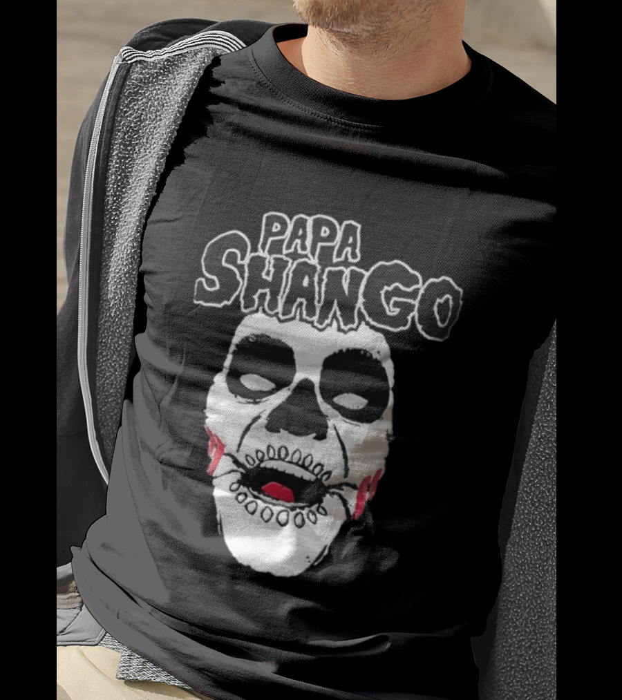 Papa Shango WWE Iconic Face Paint T-Shirt