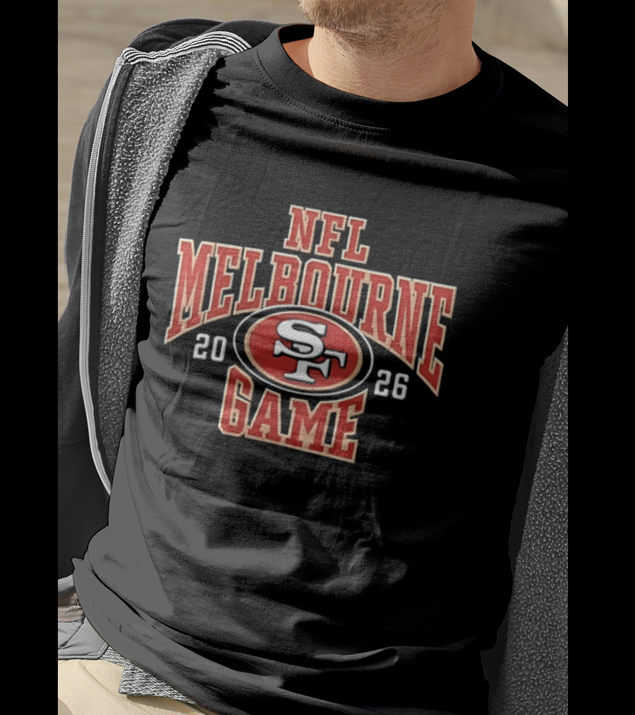 San Francisco 49ers NFL Melbourne Game 2026 T-Shirt