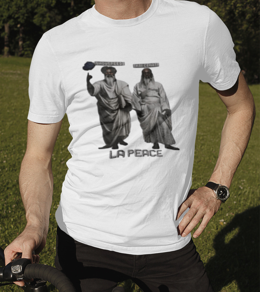 LA Peace Kai Cenat Speed Greek Statue Fashion Vibe T-Shirt
