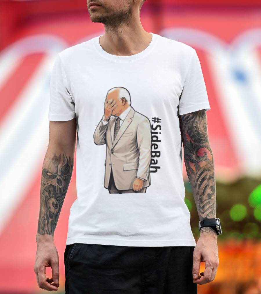 #SideBah Iconic Facepalm Suit T-Shirt