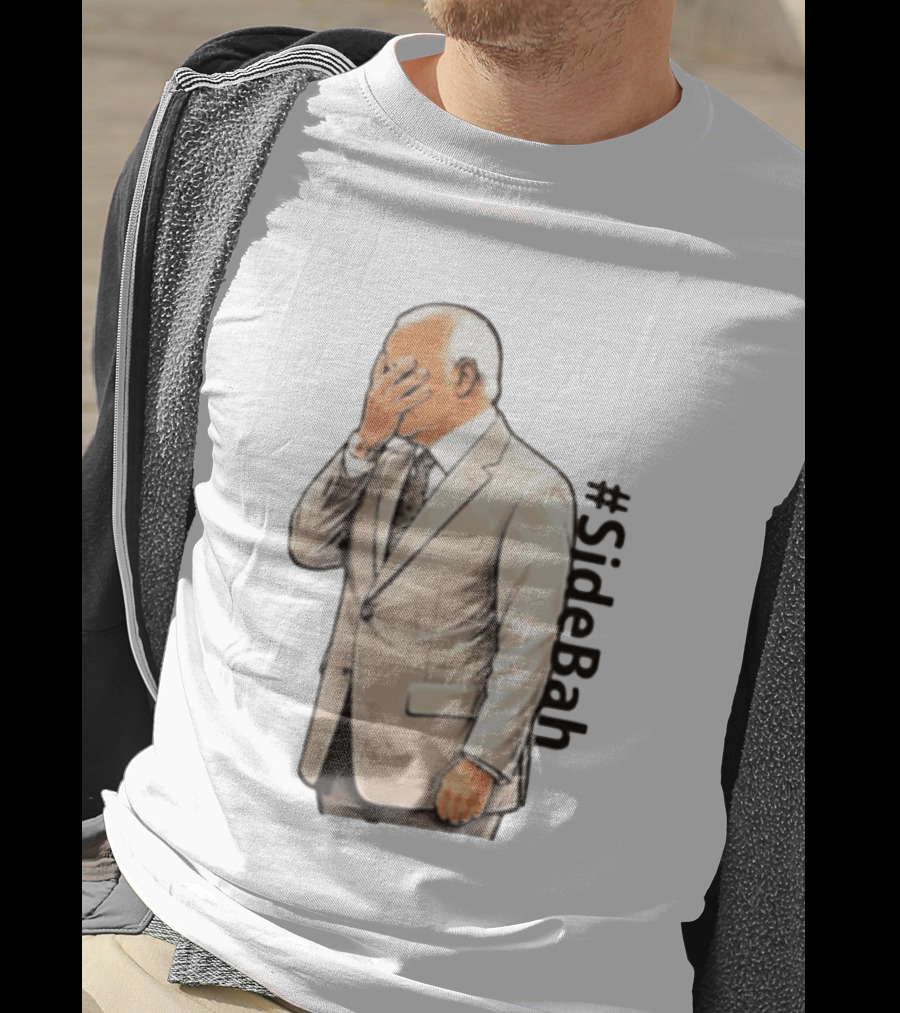 #SideBah Iconic Facepalm Suit T-Shirt