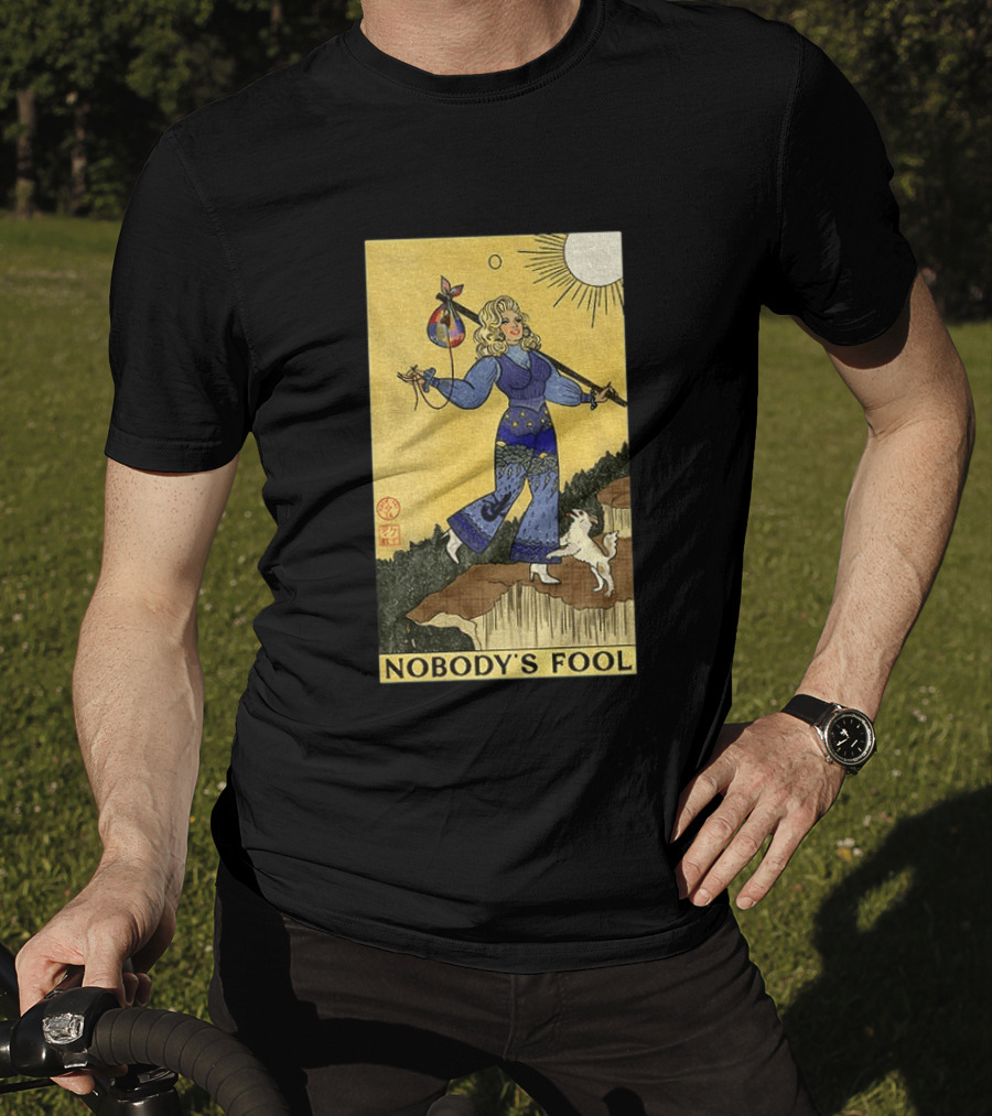 Dolly Parton Nobody's Fool Tarot Card Sun T-Shirt