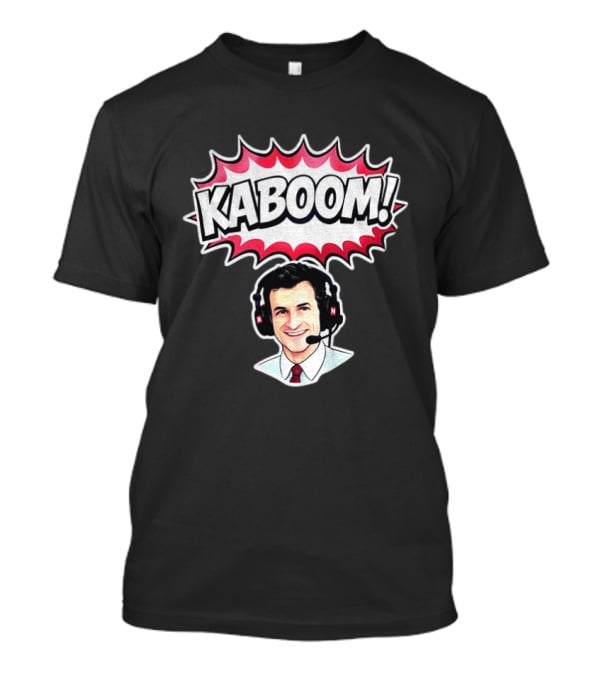 Fred Hoiberg Nebraska Coach Kaboom Kaboom! T-Shirt