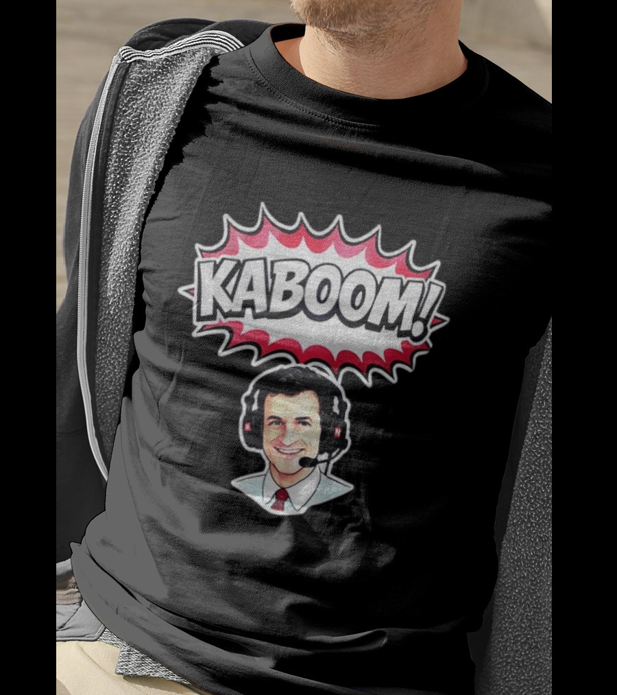 Fred Hoiberg Nebraska Coach Kaboom Kaboom! T-Shirt