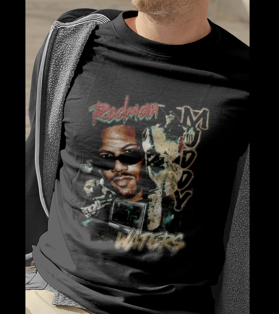 Redman Muddy Waters Vintage Hip Hop Album T-Shirt