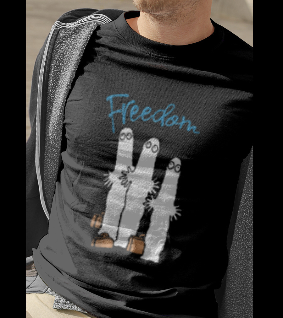 Freedom The Hattifatteners Adventure Exploration Characters T-Shirt