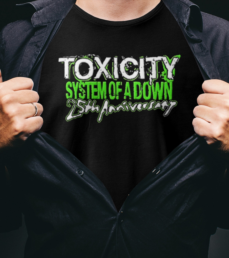 Toxicity System Of A Down 25th Anniversary Collection T-Shirt