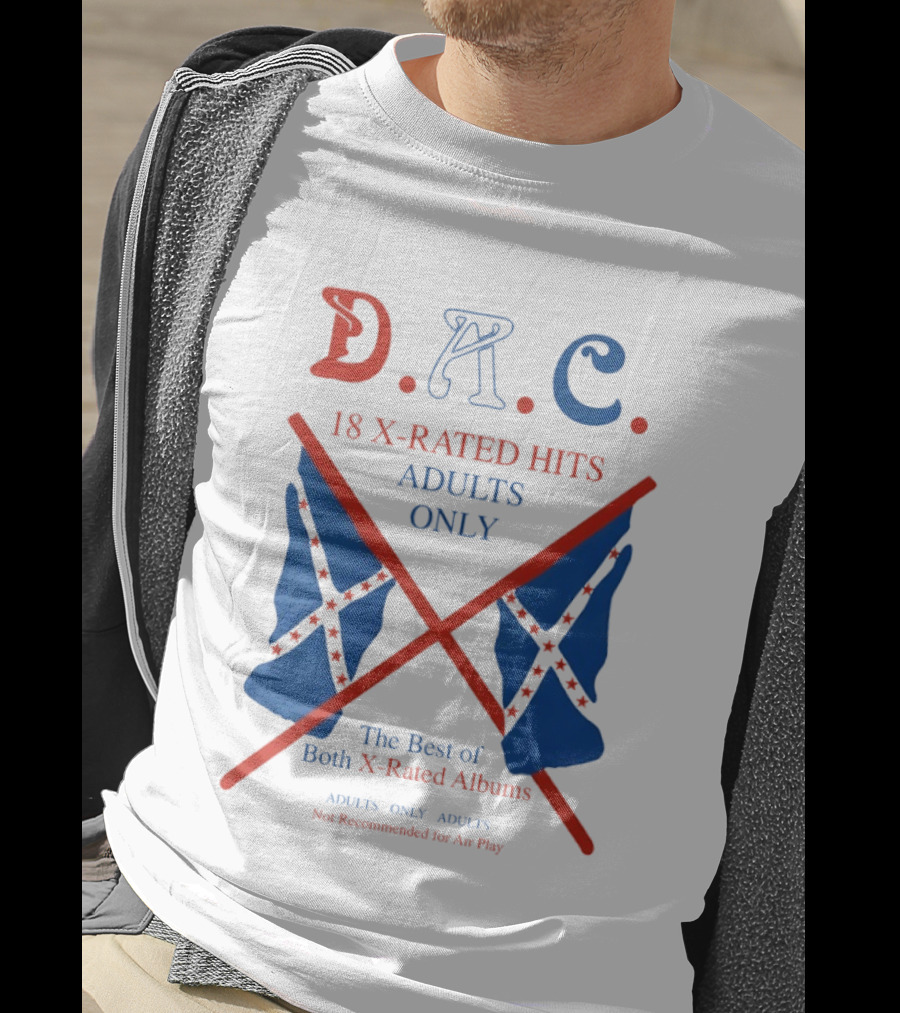 D.A.C. 18 X Rated Hits Adults Only The Best Of Both X Rated Albums T-Shirt