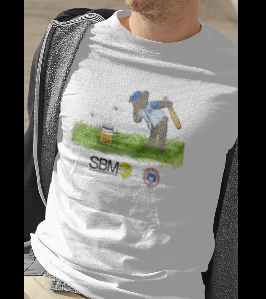 SB Mart South Bend Cubs Baseball Bear Museum T-Shirt