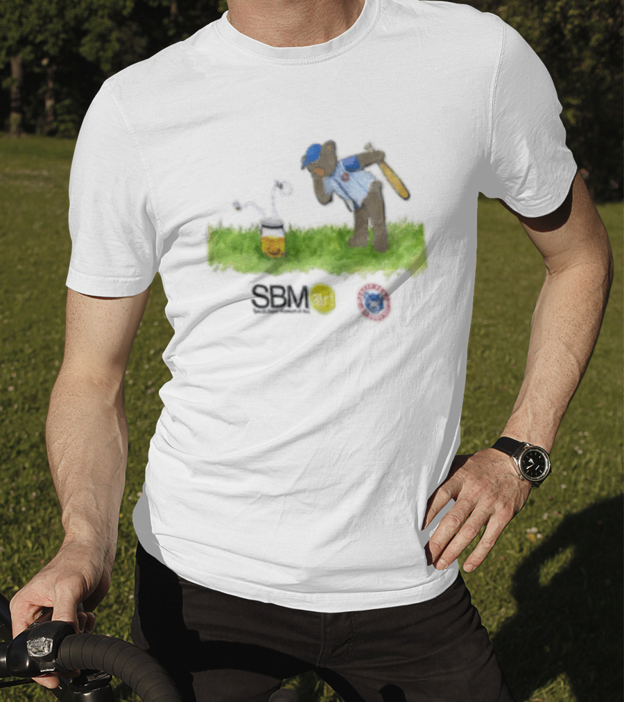 SB Mart South Bend Cubs Baseball Bear Museum T-Shirt