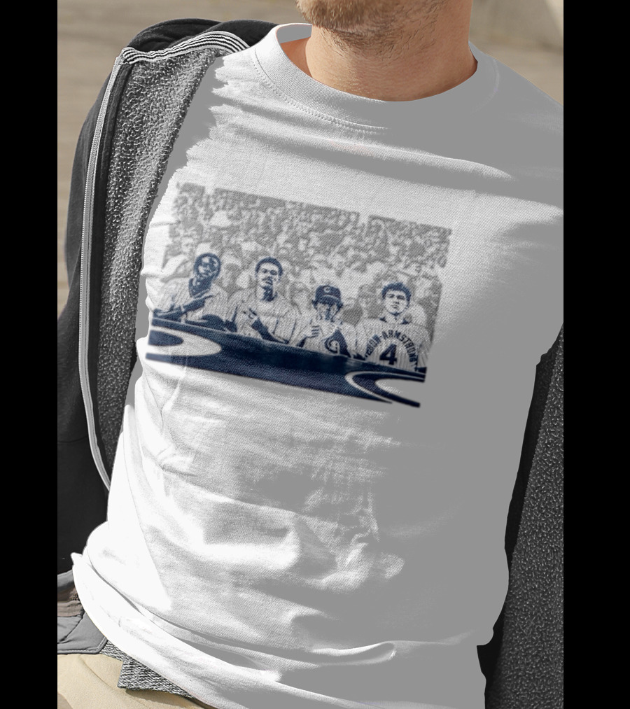 Screenshot 27 Chicago Cubs Baseball Players Wrigley Field Crowd T-Shirt