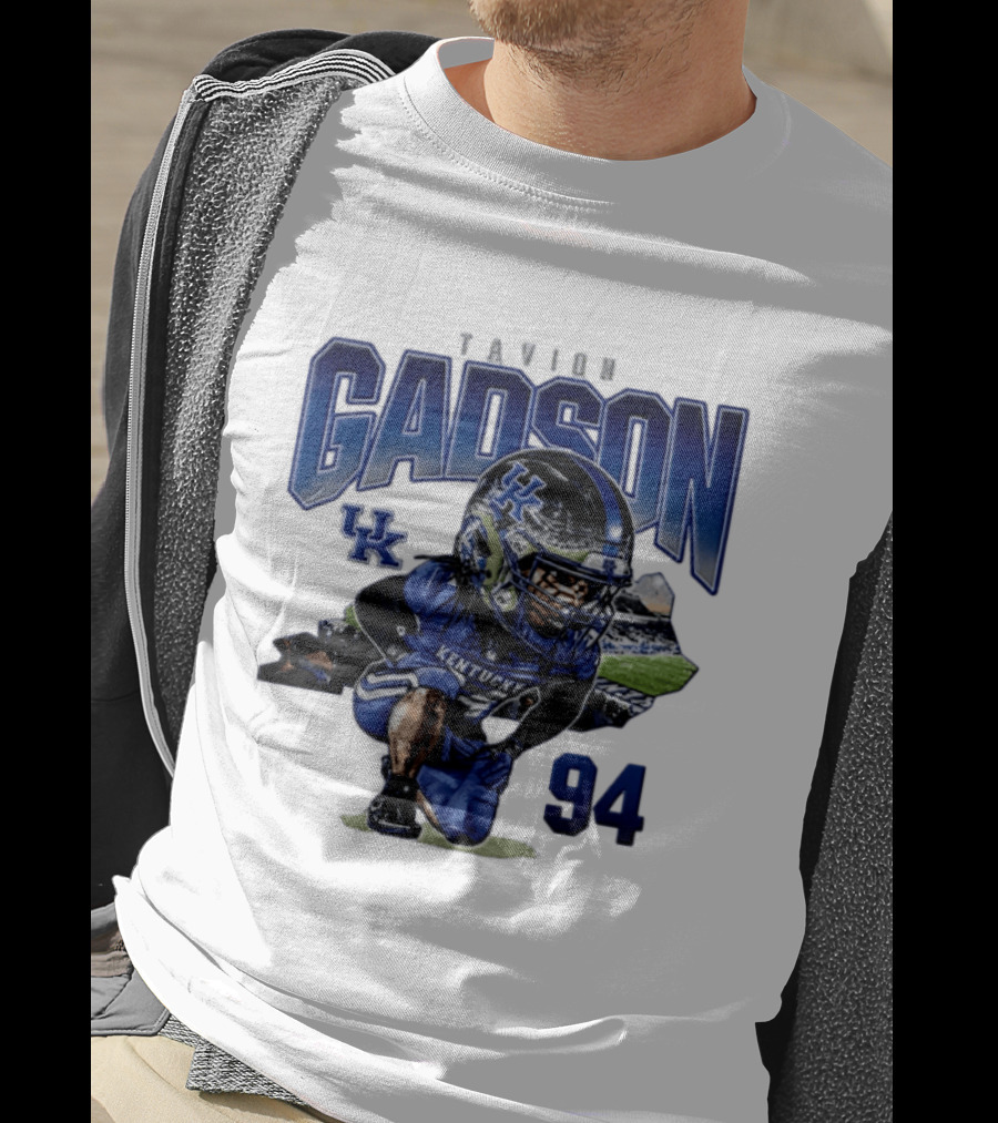 Tavion Gadson Kentucky Wildcats Football 94 UK T-Shirt
