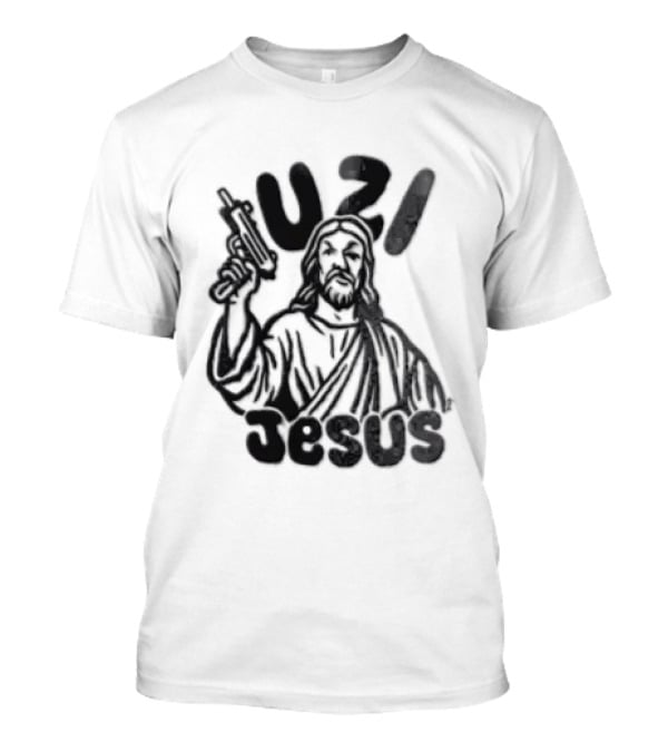 Uzi Jesus Iconic Urban Style Trend T-Shirt