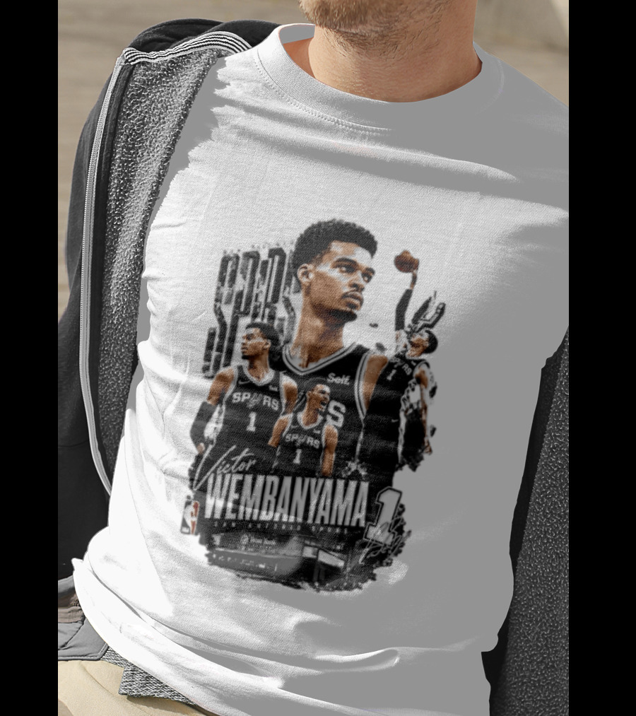 Victor Wembanyama San Antonio Spurs NBA Basketball Self 1 T-Shirt