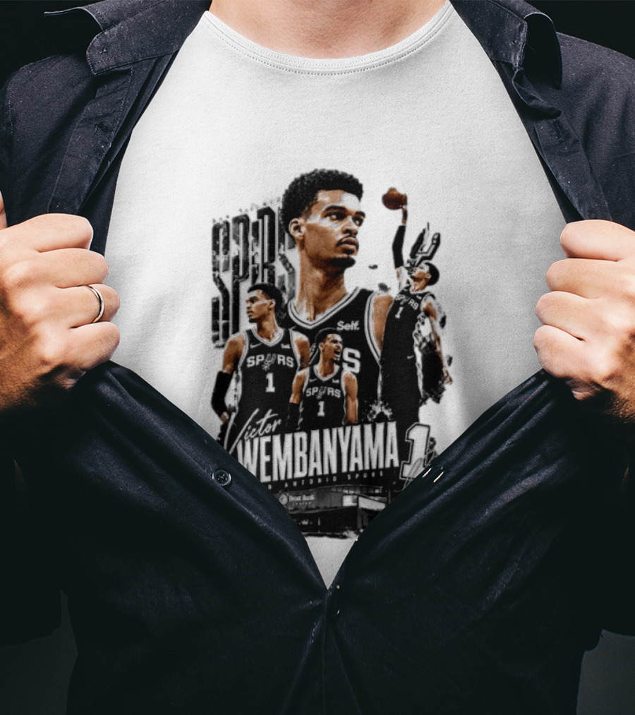 Victor Wembanyama San Antonio Spurs NBA Basketball Self 1 T-Shirt
