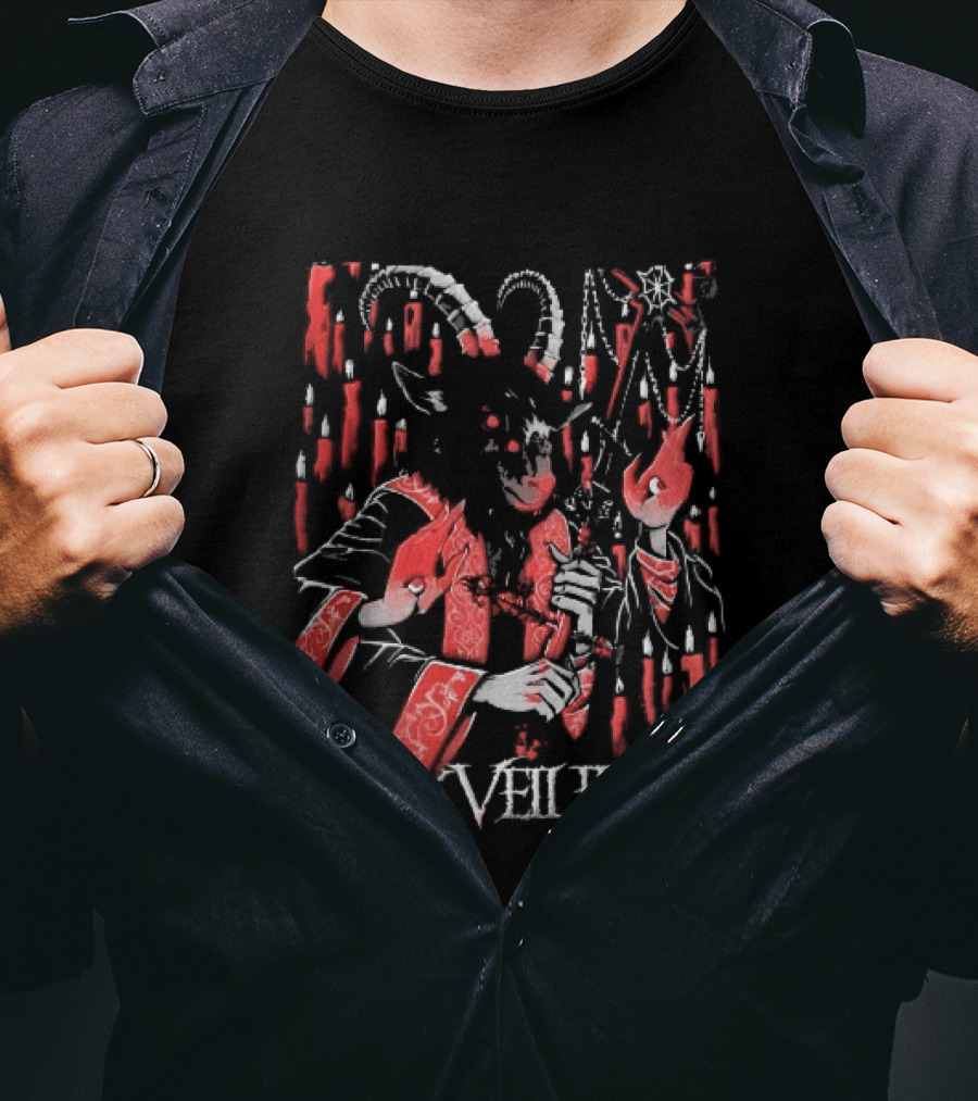 Black Veil Brides Mexico Show 2026 Demon Goat Candles Sept 11 13 2026 T-Shirt