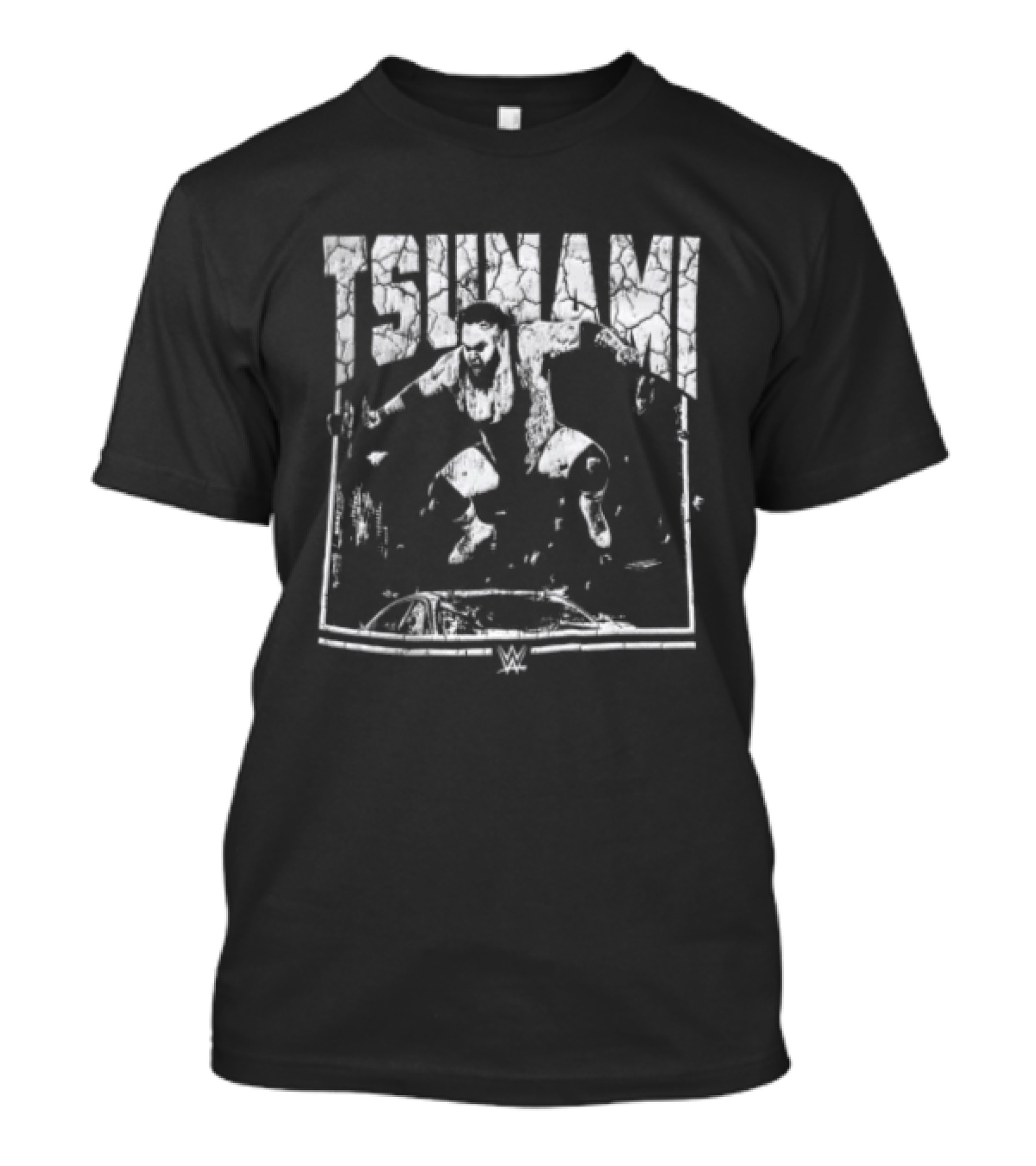 Bronson Reed Tsunami WWE Vision Wrestler Action Pose T-Shirt