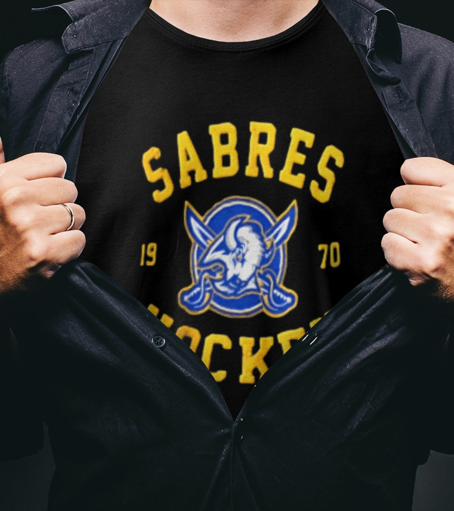 Buffalo Sabres NHL Hockey 1970 Team T-Shirt