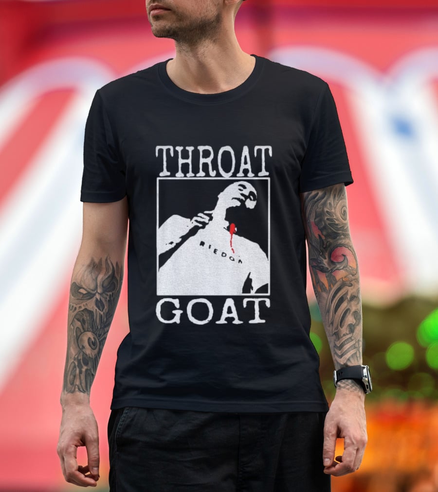 Charlie Kirk Throat Goat Kirkaversary T-Shirt