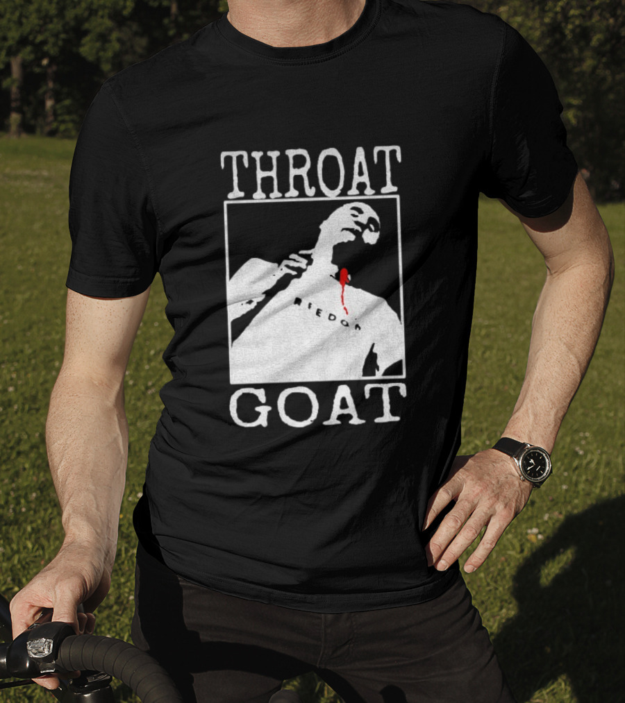 Charlie Kirk Throat Goat Kirkaversary T-Shirt