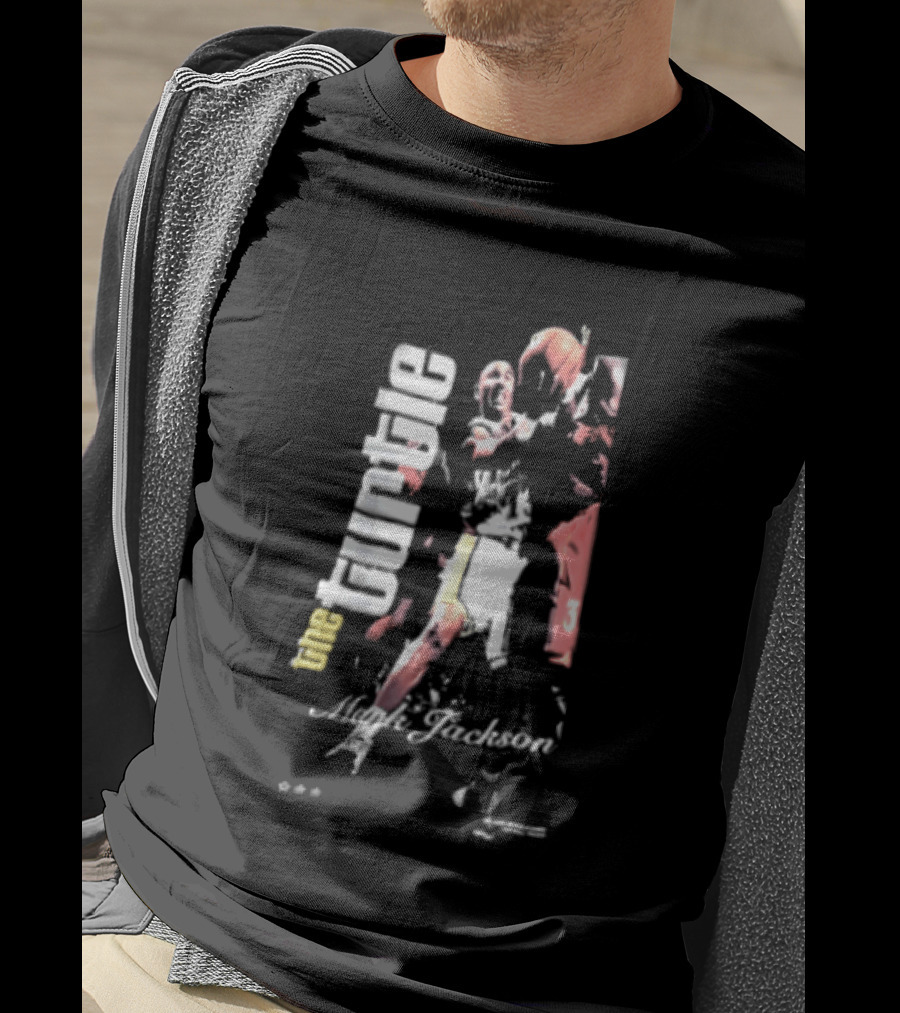 Mark Jackson The Turtle Basketball Slam Vintage Style Sports Action T-Shirt