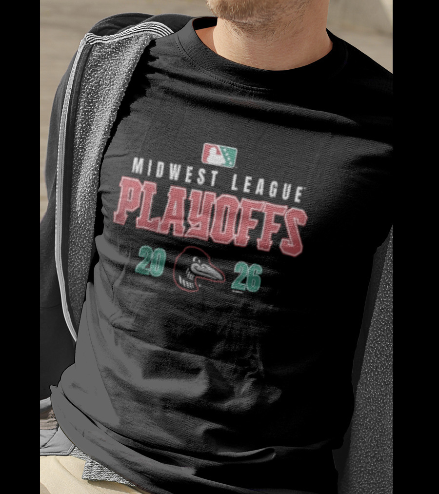 Midwest League Playoffs 2026 Great Lakes Loons MiLB T-Shirt