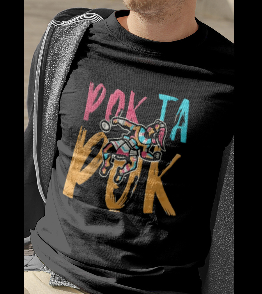 Pok Ta Pok Copa Pensacola Pensacola Blue Wahoos MiLB Baseball Playful Athletic T-Shirt